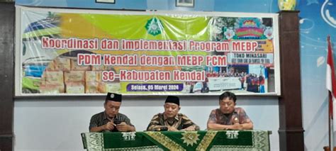 Mebp Pdm Kendal Gelar Rakor Dan Implementasi Program Kerja Pimpinan