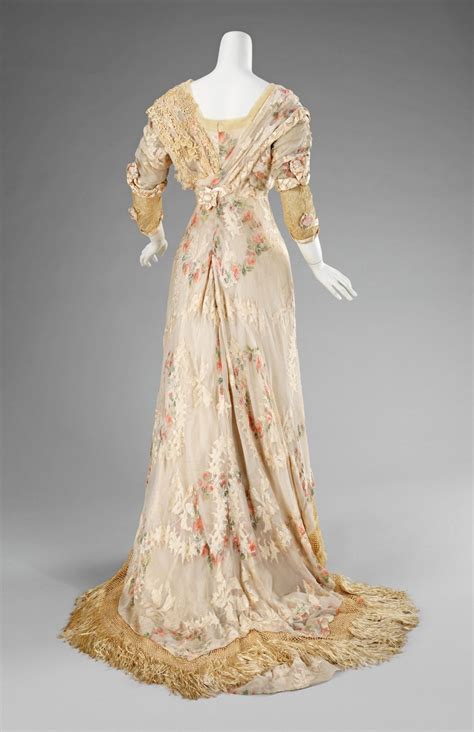 Dinner Dress From The Metropolitan Museum Of Art Edwardian