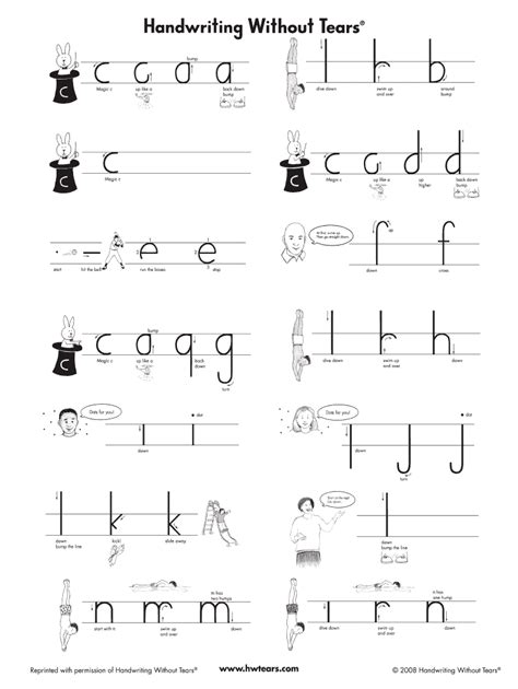 Hwt Lowercase Letters Fill Out Sign Online Dochub Free Printable