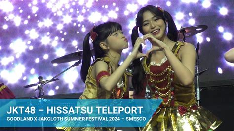 K Jkt Hissatsu Teleport Jakcloth Summer Festival