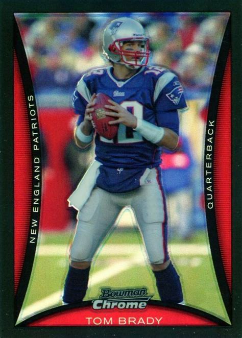 2008 Bowman Chrome Tom Brady BC112 Football VCP Price Guide