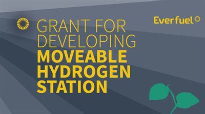 Everfuel Receives Grant For Developing Moveable High Capacity H2station