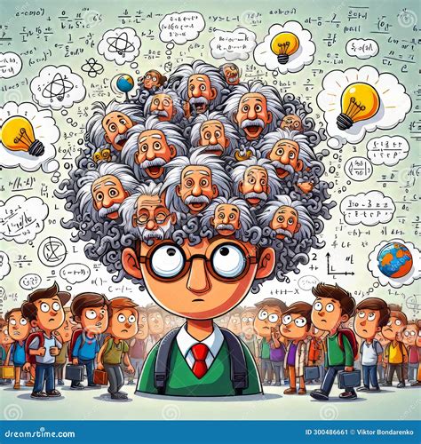 Group Of Scientists Sits In The Student S Head Problem Of Student