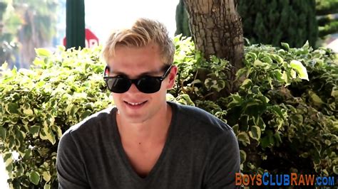 Blonde Gay Pumped Hard Full Of Cock