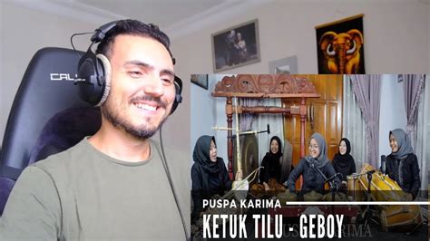 Puspa Karima Ketuk Tilu Geboy Live Reaction Youtube