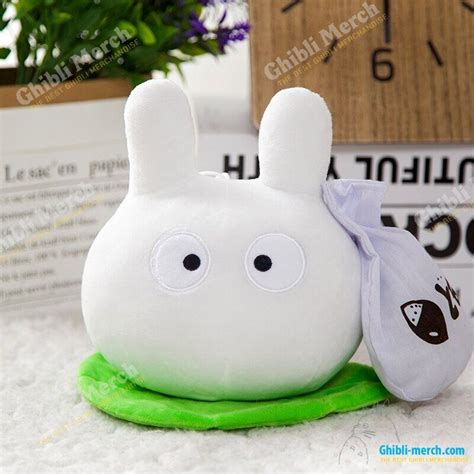 White Totoro Plush Cute Super Soft New 2022 - Studio Ghibli Merch Store - Official Studio Ghibli ...