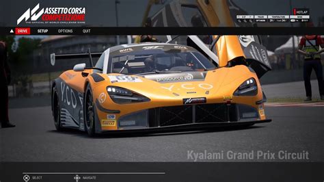 Assetto Corsa Competizione Hotlap Maclaren Gt Kyalami Youtube