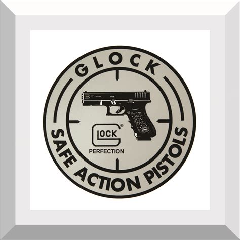 Vinyl Sticker Glock Sign America First Sign Company Llc