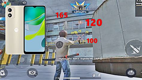 TESTE FREE FIRE NO MOTO E13 BARATINHO YouTube