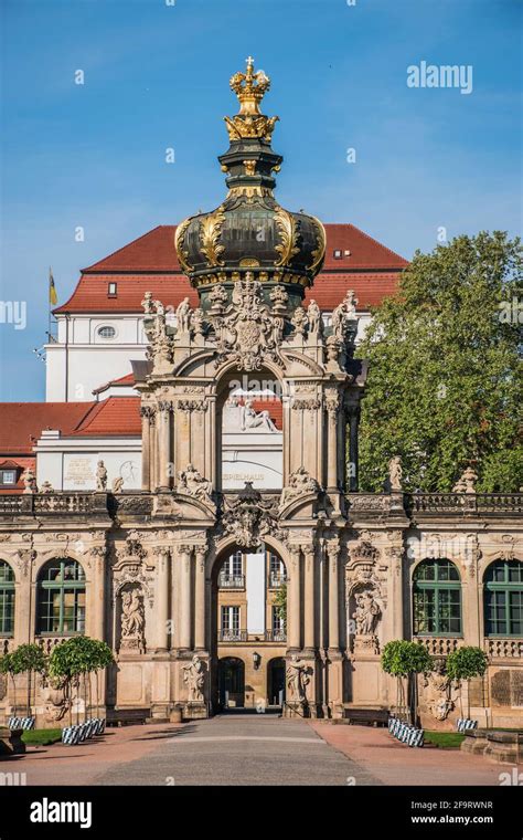 May Dresden Germany Th Century Baroque Zwinger Palace