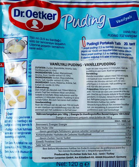 Product | Dr. Oetker Vanilla Pudding | Yababa