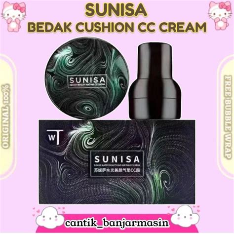 Jual SUNISA Bedak Cushion CC Cream Sunisa Shopee Indonesia