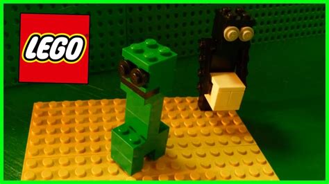 How To Build A LEGO Minecraft Creeper MOC YouTube