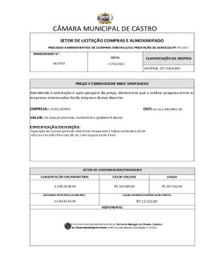 Preench Vel Dispon Vel Licitaes Cmara Municipal De Castro Fax Email