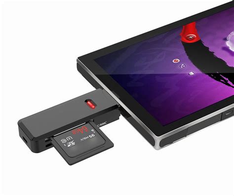 Czytnik kart microSD/SD ze złączem Type-C Platinet Store