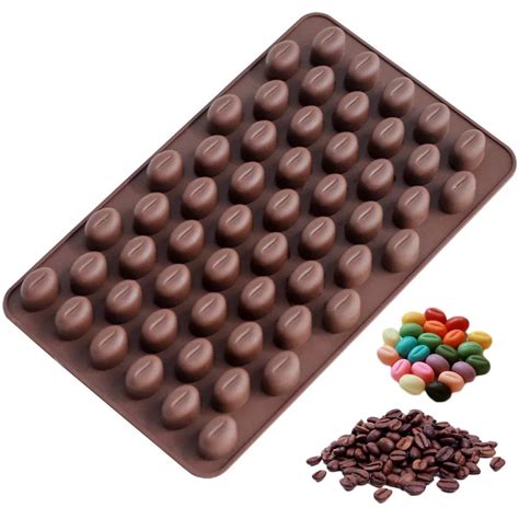 Moule G Teaux En Silicone Cavit S Mini Grains De Caf Chocolat P