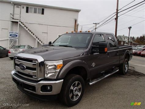 Sterling Gray Metallic Ford F Super Duty Lariat Crew Cab X