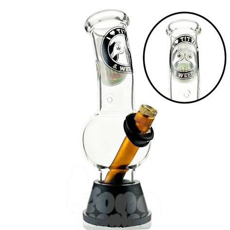 Weed And Tits Bong Small Traveler Billy Bong Mania Australia