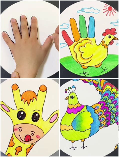 Handprint Animals Handprint Artofit