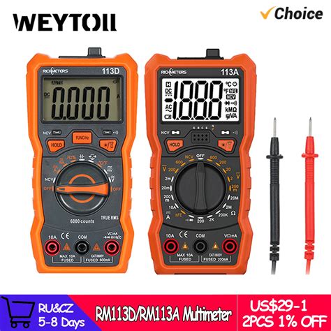 Richmeters Rm D Rm A Multimetro Tester Digital Multimeter