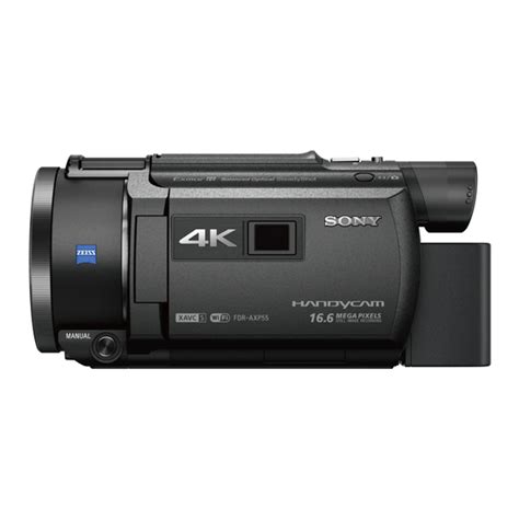 SONY FDR-AX55 MANUAL Pdf Download | ManualsLib
