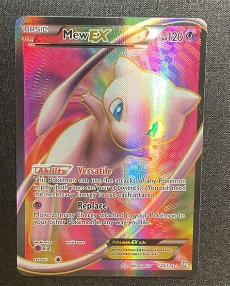 Mew Ex Dragons Exalted Full Art Holo Ultra Rare Pokemon