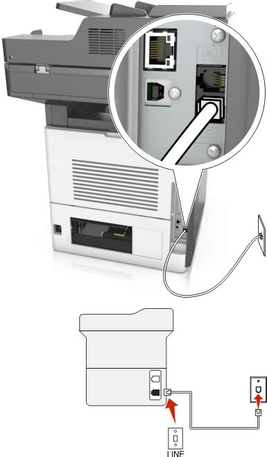 Configuration De Limprimante En Télécopieur