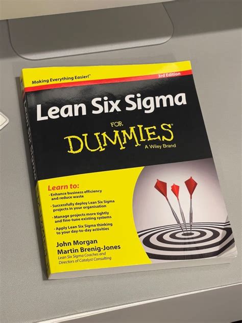 Lean Six Sigma For Dummies 3rd Ed By John Morgan And Martin Brenig