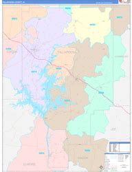 Tallapoosa County AL Wall Maps MapSales