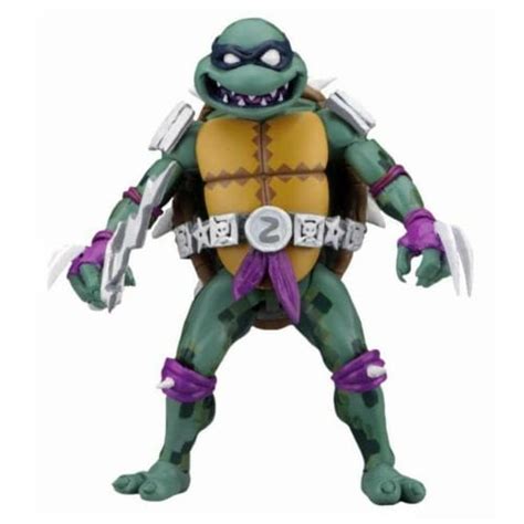 TMNT Turtles In Time Slash Teenage Mutant Ninja Turtles Figure NECA 1