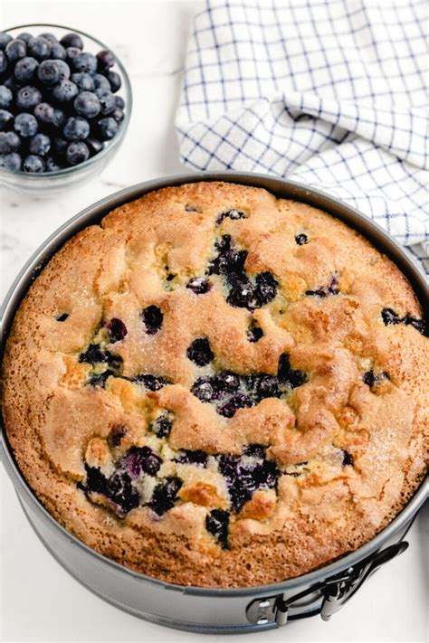 Buttermilk Blueberry Cake Recipe Girl