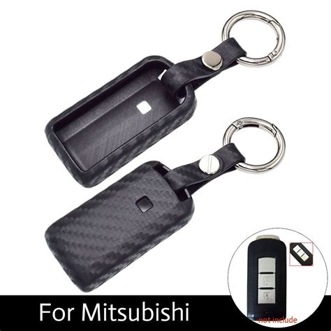 Atobabi Carbon Fiber Pattern Silicone Car Key Cover Cases For