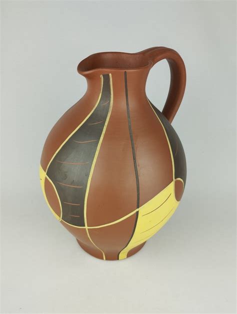 Iv Sgraffito Vase Von Franz Schwerlapp F R Sawa Keamik Er