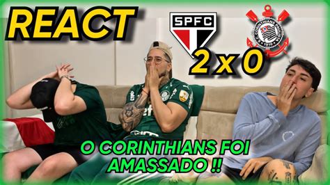 React S O Paulo X Corinthians Semifinal Copa Do Brasil Jogo