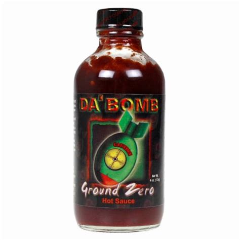 Da' Bomb Ground Zero Hot Sauce, 4 oz - QFC