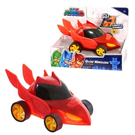 Pj Masks Glow Wheelers Owl Glider By Just Play Pricepulse