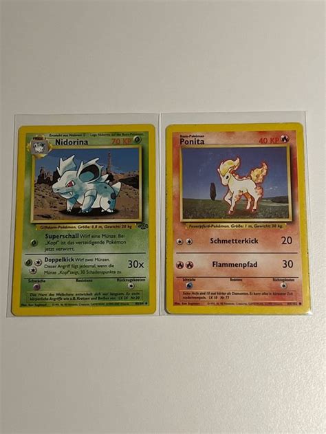 Pokemon Base Set Ponita Nidorina AB 1CHF Kaufen Auf Ricardo