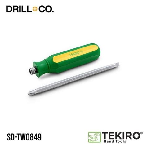 Jual Tekiro Two Ways Screwdriver Obeng Dua Arah Sd Tw Shopee