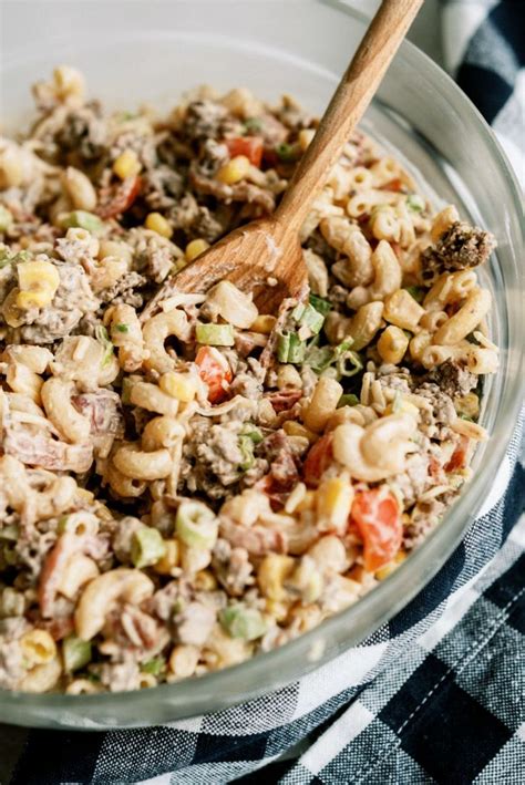 Cowboy Pasta Salad Recipe Recipe Pasta Salad Recipes Best Pasta