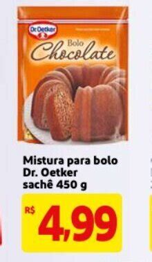 Mistura Para Bolo Dr Oetker Sache G Oferta Na Mercado Extra