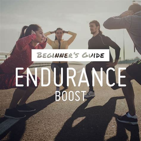 Beginners Guide Endurance Boost Endurance Cardiovascular Endurance