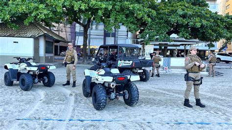 Polícia Militar Inicia Operação Feriado Seguro Em Balneário Camboriú