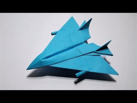 How to make paper airplane jet – Artofit