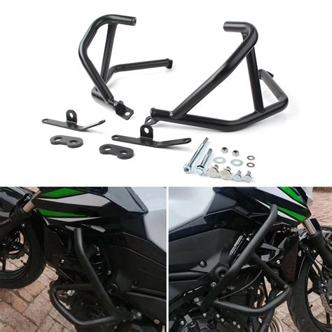 Set Bumper Pelindung Kecelakaan Mesin Sepeda Motor Untuk Kawasaki Ninja