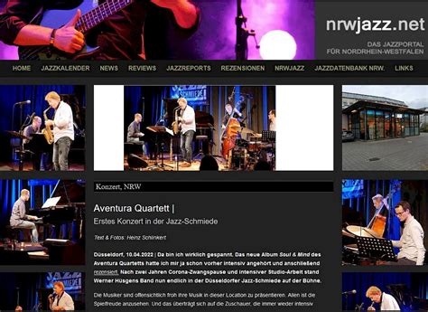 Review Aventura Quartett Fr Auf Nrwjazz Net Jazz