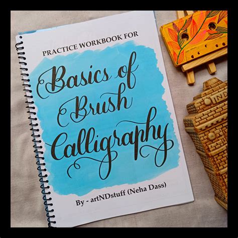 Brush Lettering Printable Calligraphy Worksheets basics of - Etsy