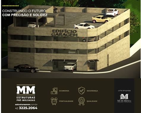 Projeto Edif Cio Garagem Mm Estruturas