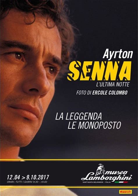 Ayrton Senna Una Mostra Speciale Dal 12 Aprile Al Museo Lamborghini