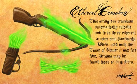 Heretic Weapons: Ethereal Crossbow by Liamythesh on DeviantArt