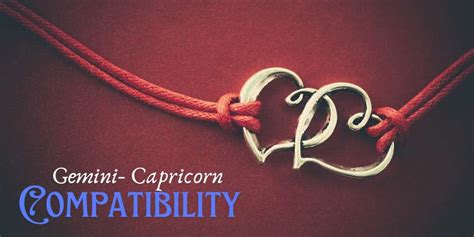 Gemini Capricorn Compatibility